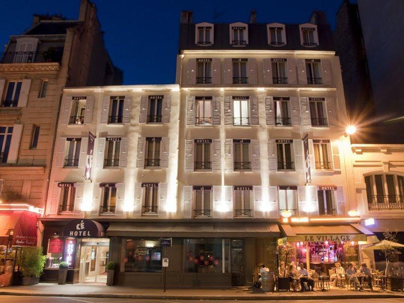 Hotel Courcelles Etoile Paris Exterior foto